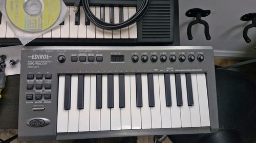 Edirol pcr midi controller - midi,