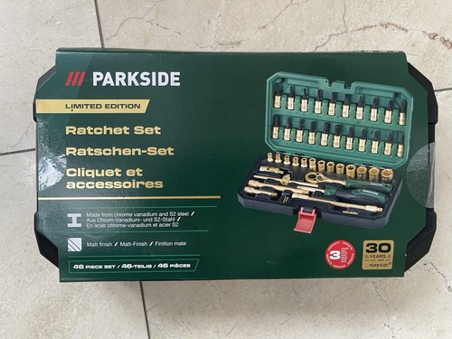 Parkside ratchet set pieces - 48,