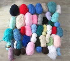 Job lot asst knitting wool