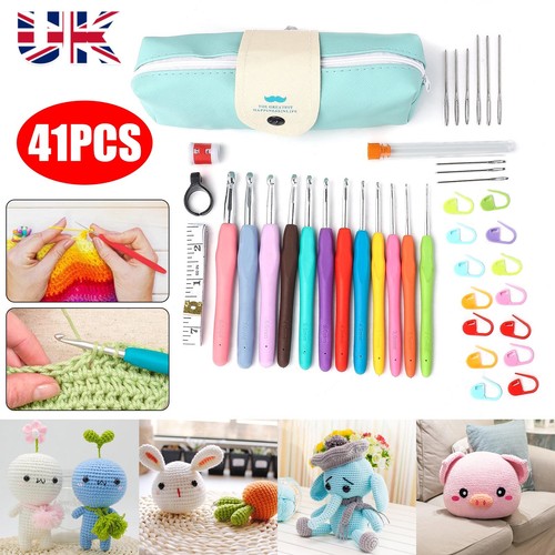 Set crochet hook yarn - 41,