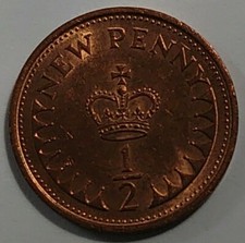 Decimal 1/2p Half Penny Pence 1971-1982 Choose Your Year/Grade