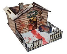 MDF Pre Printed Damaged Santas