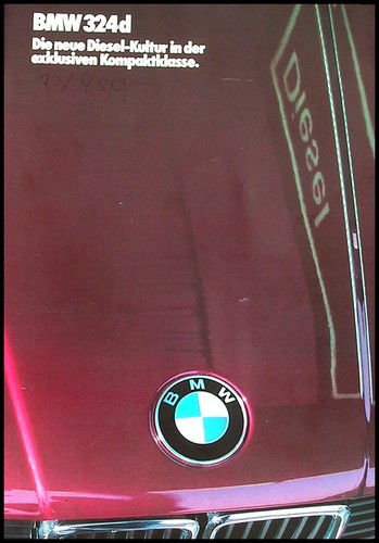 Bmw 324d brochure - e,