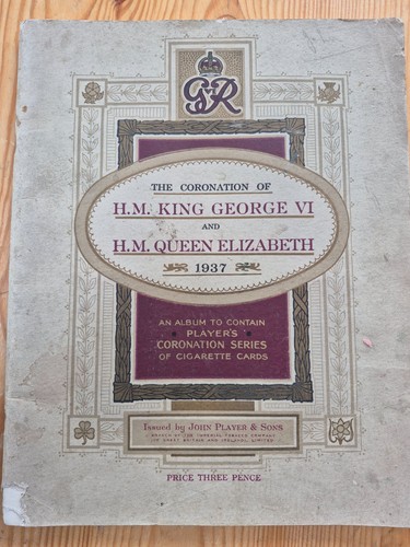Cigarette collector album - album, &