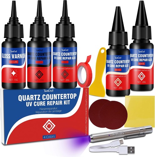 Quartz worktop repair kit - quartz,