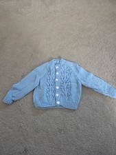Baby Boy Hand Knitted Blue
