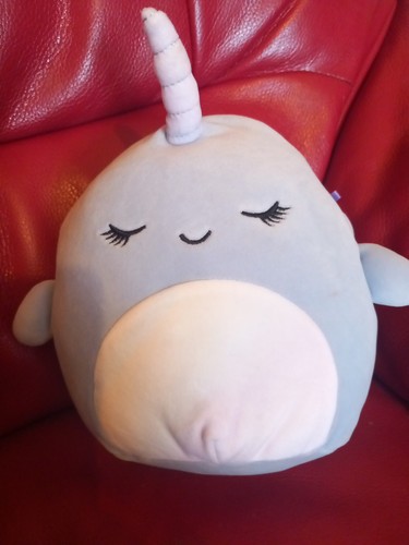 Squishmallows evie the - the, narwhal