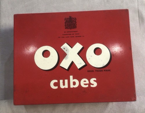 Vintage traditional oxo cubes - vintage,