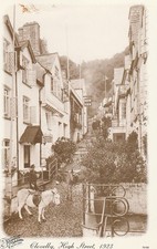 Devon. Clovelly High Street
