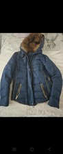 Zara Navy Padded Coat S8