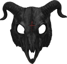 Gothic Goat Skull Mask with