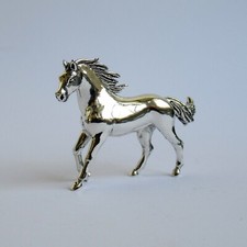 Horse ornament, solid sterling