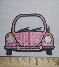 Pink Beetle Car Patch High
