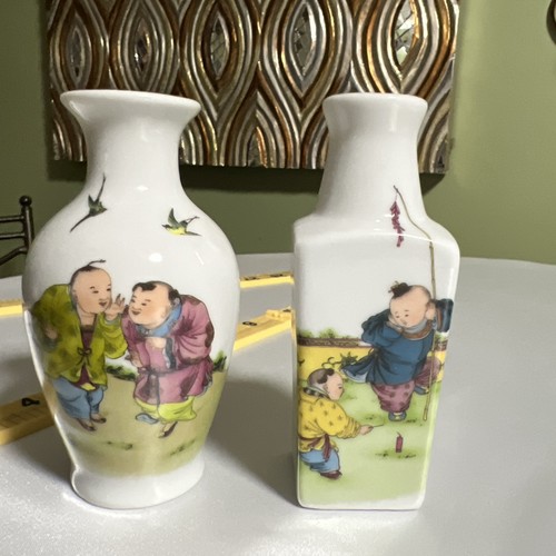Vintage chinese famille rose - 2,