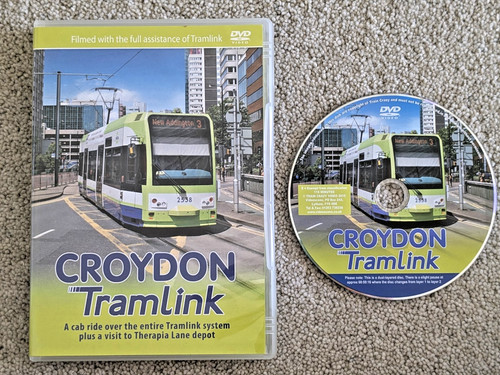 Croydon tramlink tram - croydon, cab