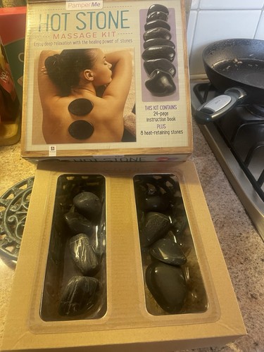 Hot stone massage - stone,