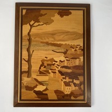 Marquetry Picture Seascape