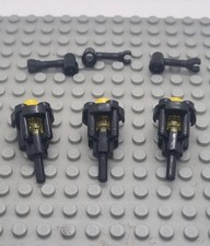 Lego 3x vintage 2566 Black palm tree top LANTERN set PIRATES SHIP 6285