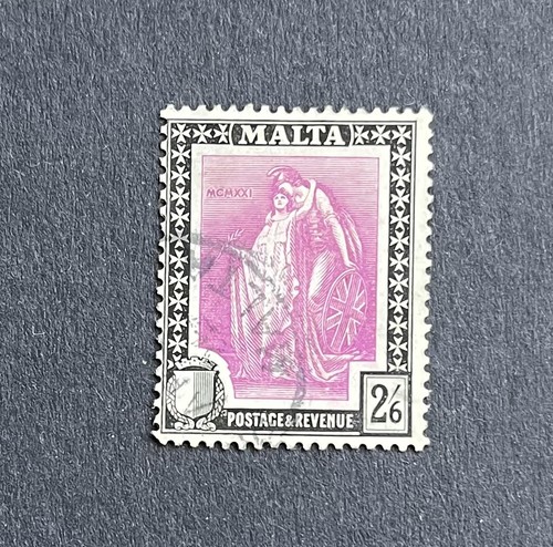 Malta kgv 1922 sg136 2s - 1922;, 2s.6d