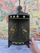 Beautiful Little Corner Shelf. Hand Painted. Shabby Chic. Vintage.