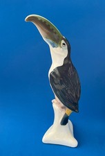 Rare Antique Tuscan China 18 cm Tall Toucan