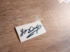 Joey dunlop signature decal - x1,