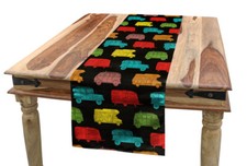 Camper Table runner Colorful