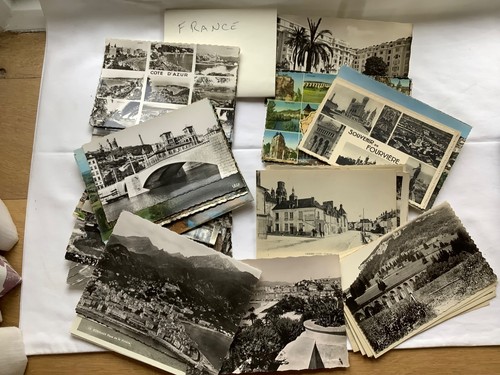 Joblot top vintage postcards - top,