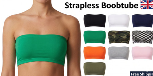 Ladies strapless plain boob - ladies,