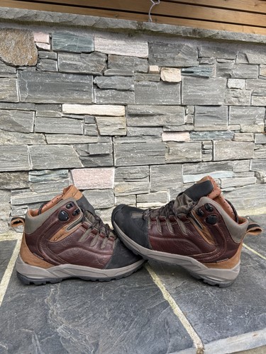Clarks leather suede hiking - leather,