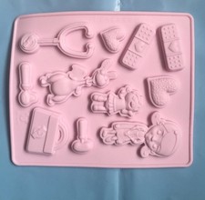 Disney Doc Mcstuffins Silicone Mould Cake Baking Sugarcraft Chocolate New 