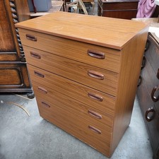 Mid Century Retro 1960s Schreiber Chest Of Drawers