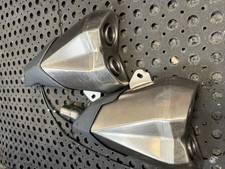 Kawasaki Z1000 KZ1000 SX 2014-2016 pair of Exhaust Silencer Muffler K633 K628