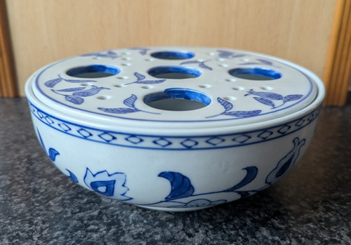Vintage chinese blue - blue, &
