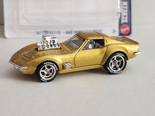 Hot wheels corvette gas - wheels, '68