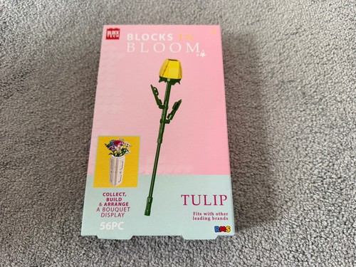 Blocks bloom tulip 56pcs - tulip,