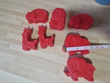 Silicone Reusable Cake Moulds. Animal Shapes