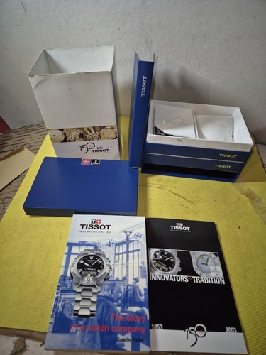 Tissot swiss watch box only - box,