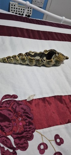 Vintage ceramic seashell - ceramic,