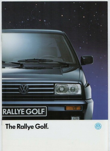 Volkswagen golf rallye g60 - g60, mk2