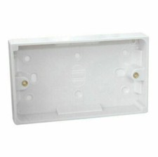 2 Gang 25mm Double Surface