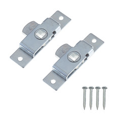 Rim Budget Lock Square Key Latch Reversible Pack of 2 for T Key Handle Universal