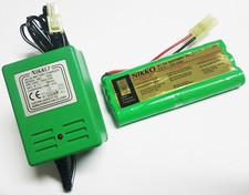 BATTERY CARTRIDGE & CHARGER 7.2V 720MAH GIGA POWER CASSETTE & CHARGER NIKKO 1372