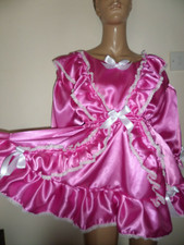ADULT BABY  SISSY  DEEP PINK