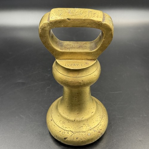 Vintage 7lb avery brass bell - vintage,