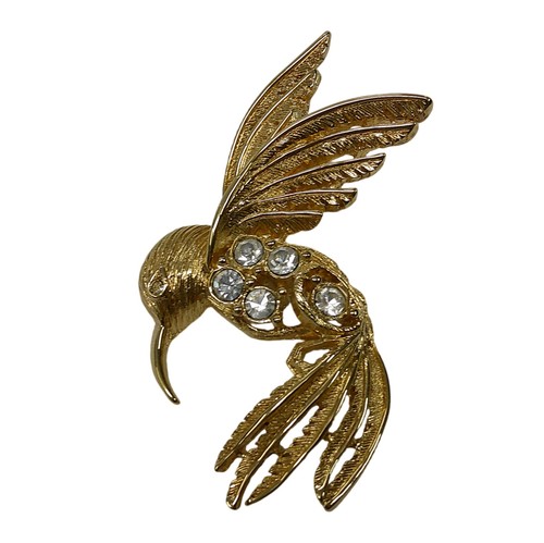 Napier gold tone hummingbird - napier,