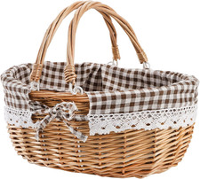 Wicker Picnic Basket with