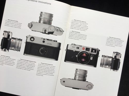 Leica brochure 2002 film - leica, m7