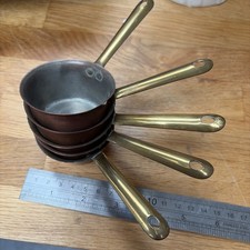 Set Of 5 Copper / Brass/ Tin