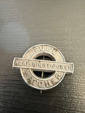 WW2 FUEL WATCHER BLUE PLASTIC